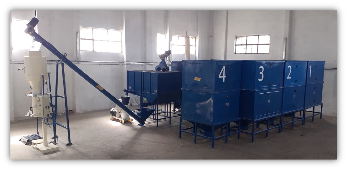 Micro Fabrica de Nutrețuri Combinate (microFNC) Ceris Isometric