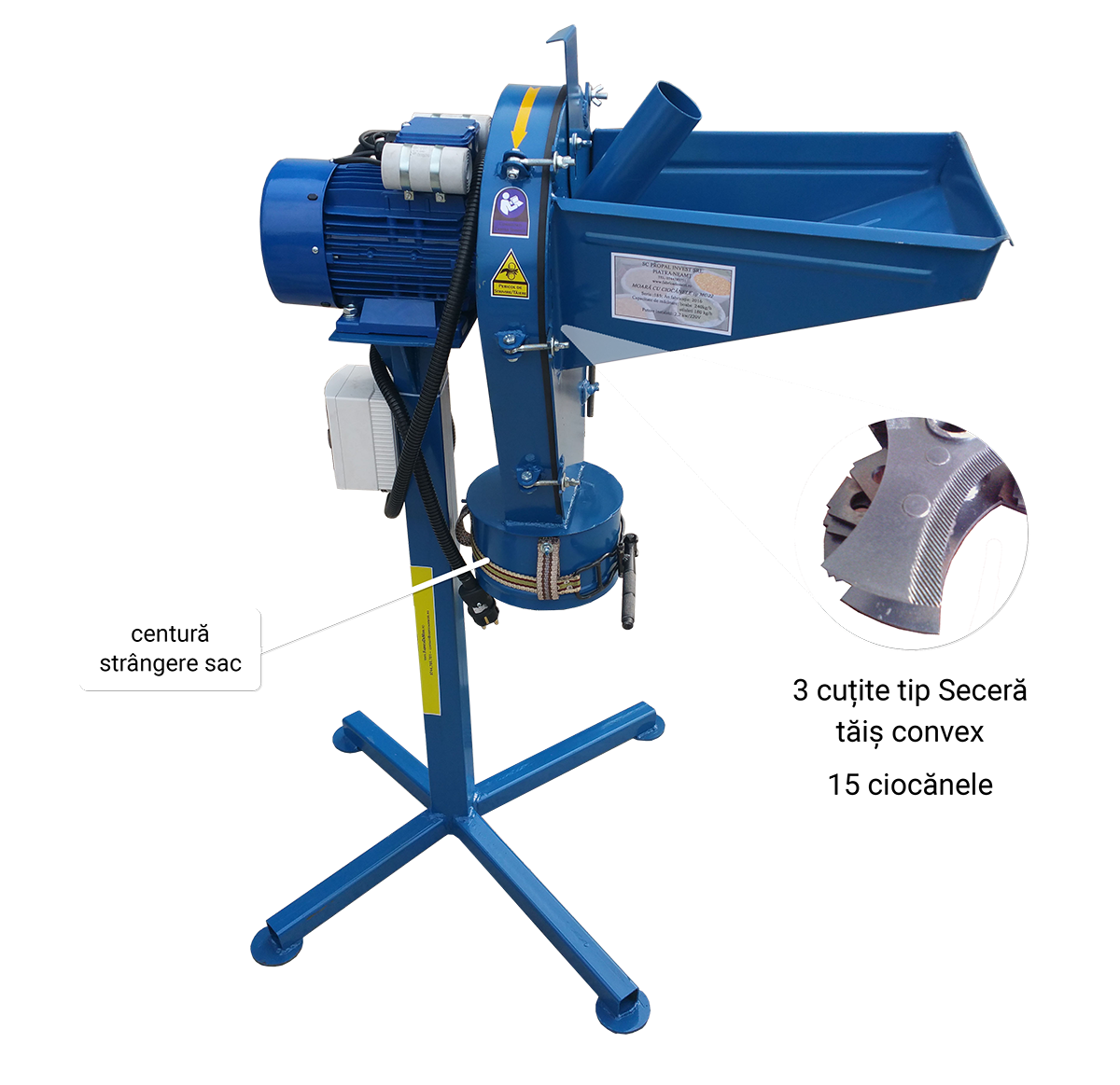 Moara cu Ciocănele la 220V